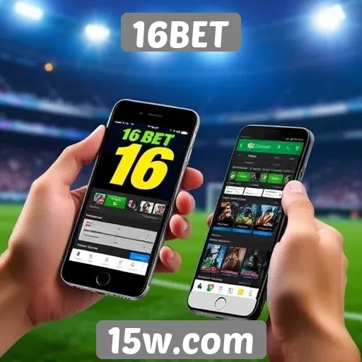 Compatibilidade do site 16BET em dispositivos móveis